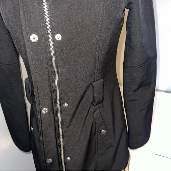 M60 Miss Sixty Women's Black Coat/Jacket Size X-Small ❤️ - Picture 6 of 8
